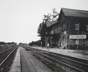 Bahnhof Mattierzoll 1965
